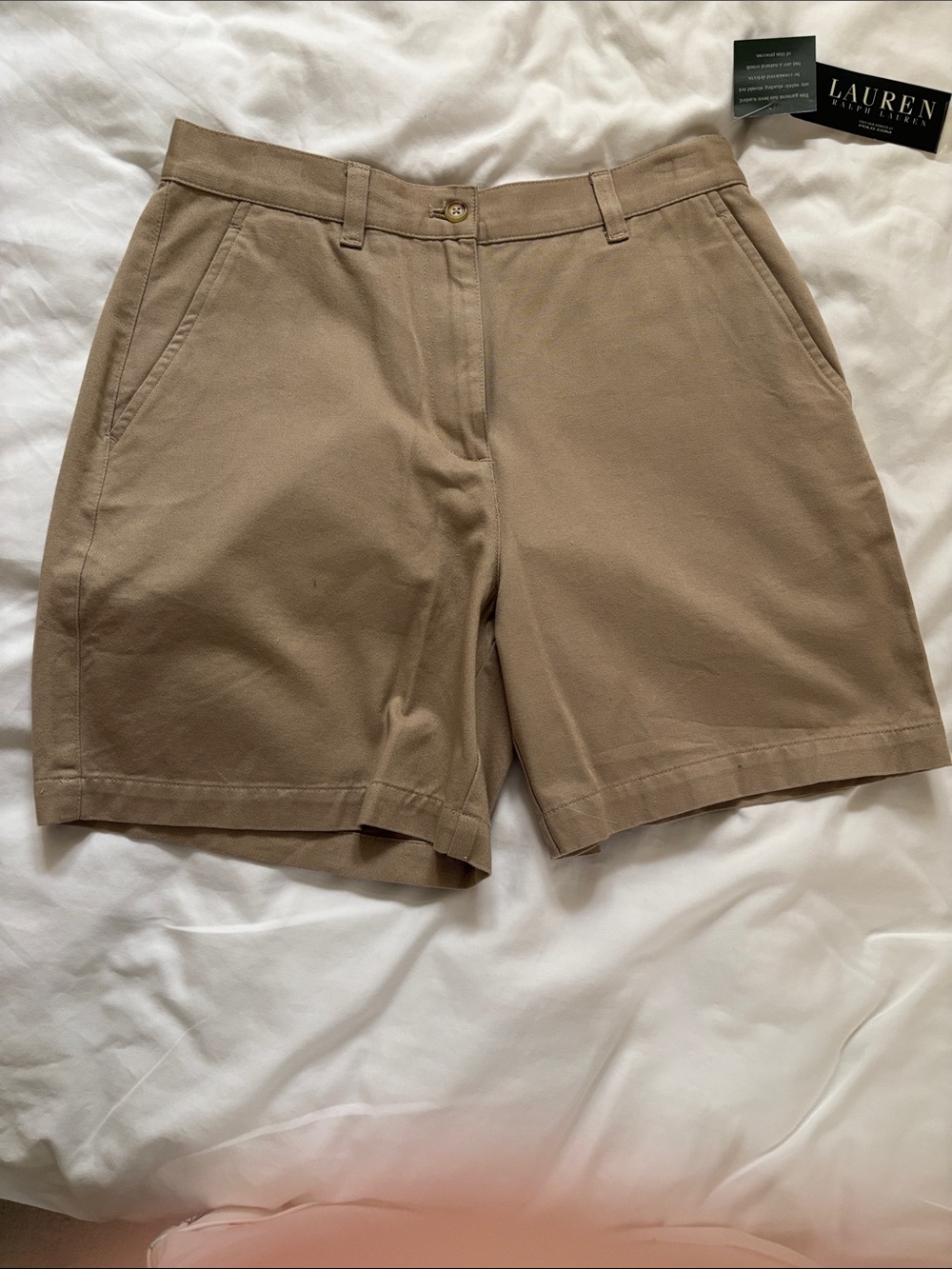 Lauren Ralph Lauren Tan Chino Shorts